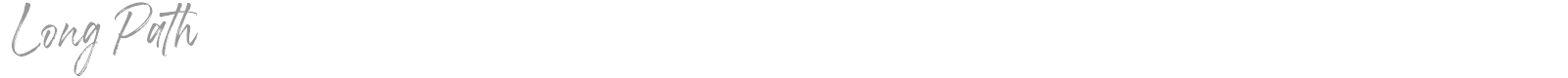 Long Path font preview